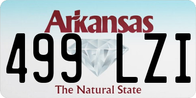 AR license plate 499LZI