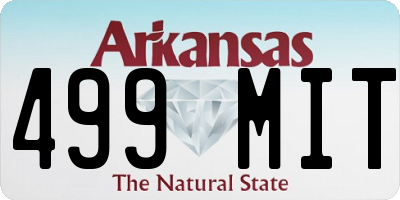 AR license plate 499MIT