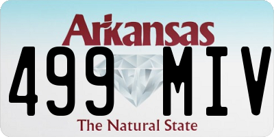 AR license plate 499MIV