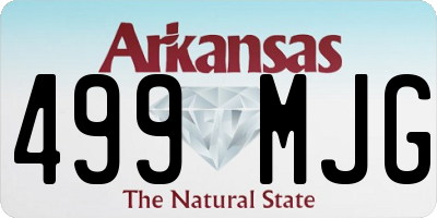 AR license plate 499MJG