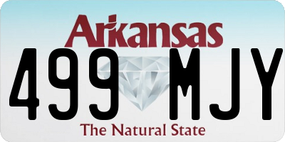 AR license plate 499MJY