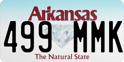 AR license plate 499MMK