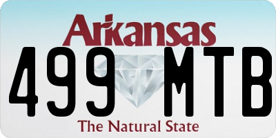AR license plate 499MTB