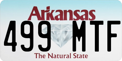 AR license plate 499MTF