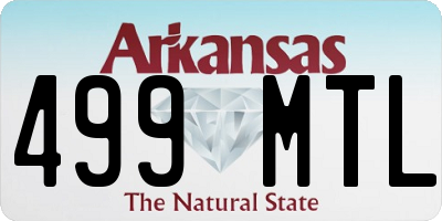 AR license plate 499MTL
