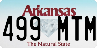 AR license plate 499MTM