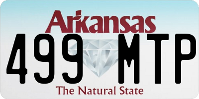 AR license plate 499MTP
