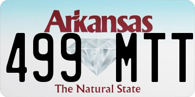 AR license plate 499MTT