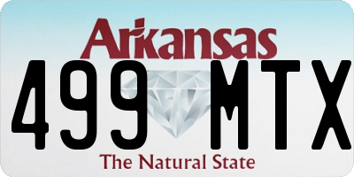AR license plate 499MTX