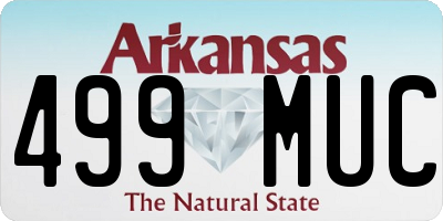 AR license plate 499MUC