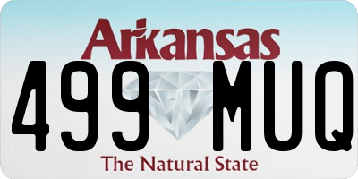 AR license plate 499MUQ