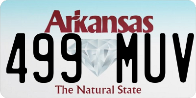 AR license plate 499MUV