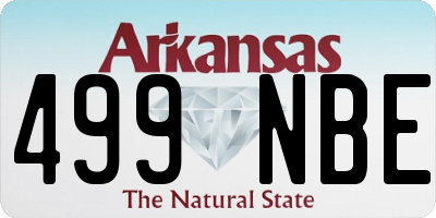 AR license plate 499NBE