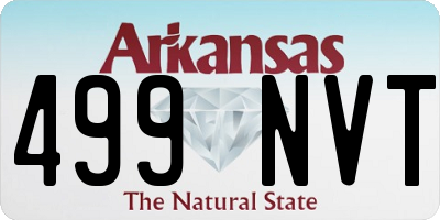 AR license plate 499NVT