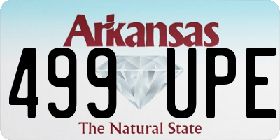 AR license plate 499UPE
