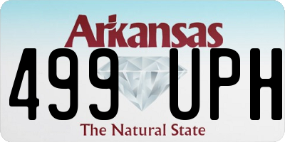 AR license plate 499UPH
