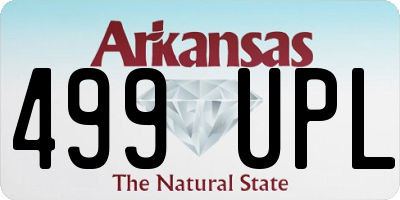 AR license plate 499UPL