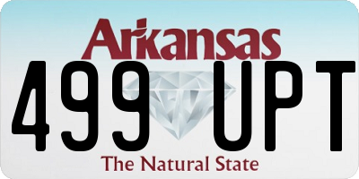 AR license plate 499UPT