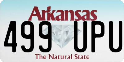 AR license plate 499UPU
