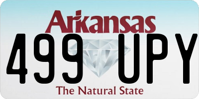 AR license plate 499UPY