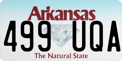 AR license plate 499UQA
