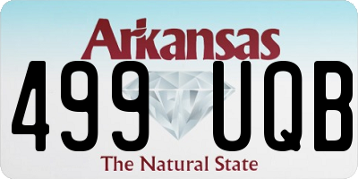 AR license plate 499UQB