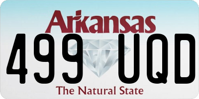AR license plate 499UQD