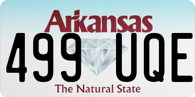 AR license plate 499UQE