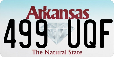 AR license plate 499UQF