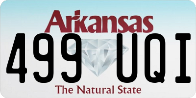 AR license plate 499UQI