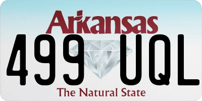 AR license plate 499UQL