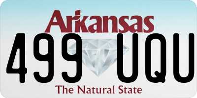 AR license plate 499UQU
