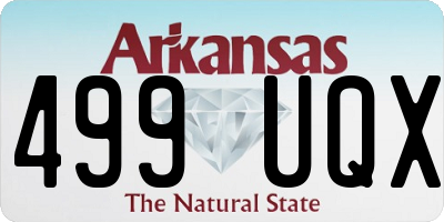 AR license plate 499UQX