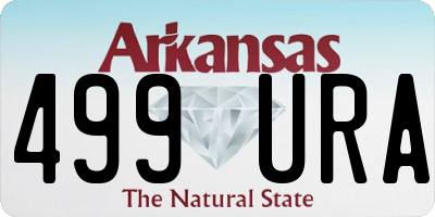 AR license plate 499URA