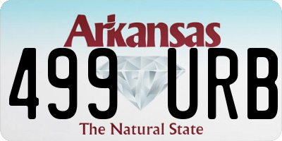 AR license plate 499URB