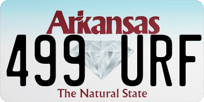 AR license plate 499URF