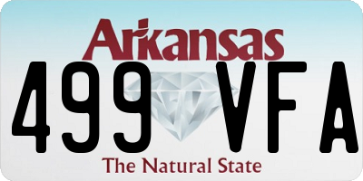 AR license plate 499VFA