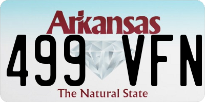 AR license plate 499VFN