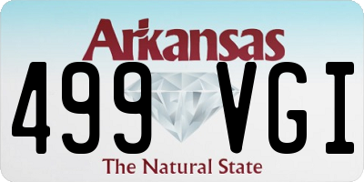 AR license plate 499VGI
