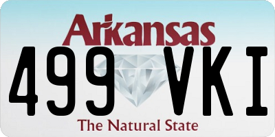 AR license plate 499VKI