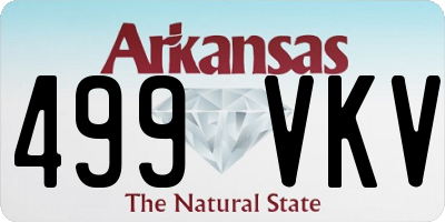 AR license plate 499VKV