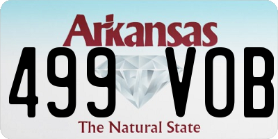 AR license plate 499VOB