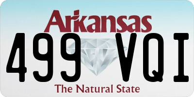AR license plate 499VQI