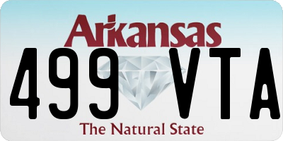 AR license plate 499VTA