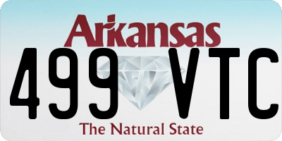 AR license plate 499VTC