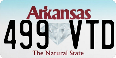 AR license plate 499VTD