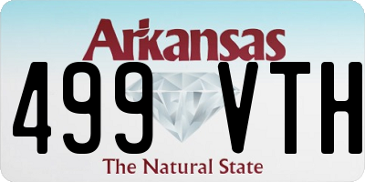 AR license plate 499VTH