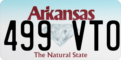 AR license plate 499VTO