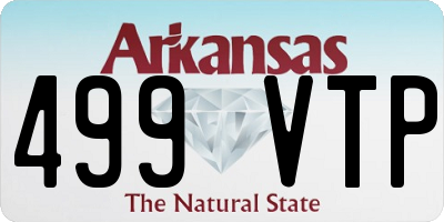 AR license plate 499VTP