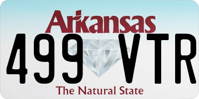 AR license plate 499VTR